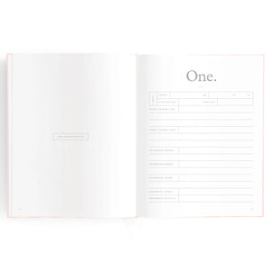 Baby Journal - Wild Ruscus - Fox & Fallow