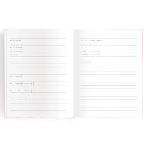 Baby Journal - Wild Ruscus - Fox & Fallow