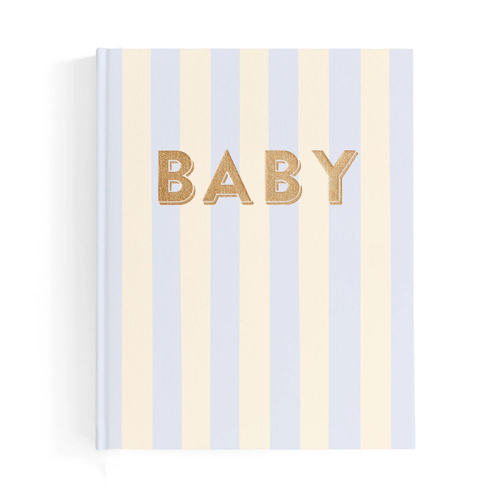 Baby Book Cloud Stripe - Fox & Fallow