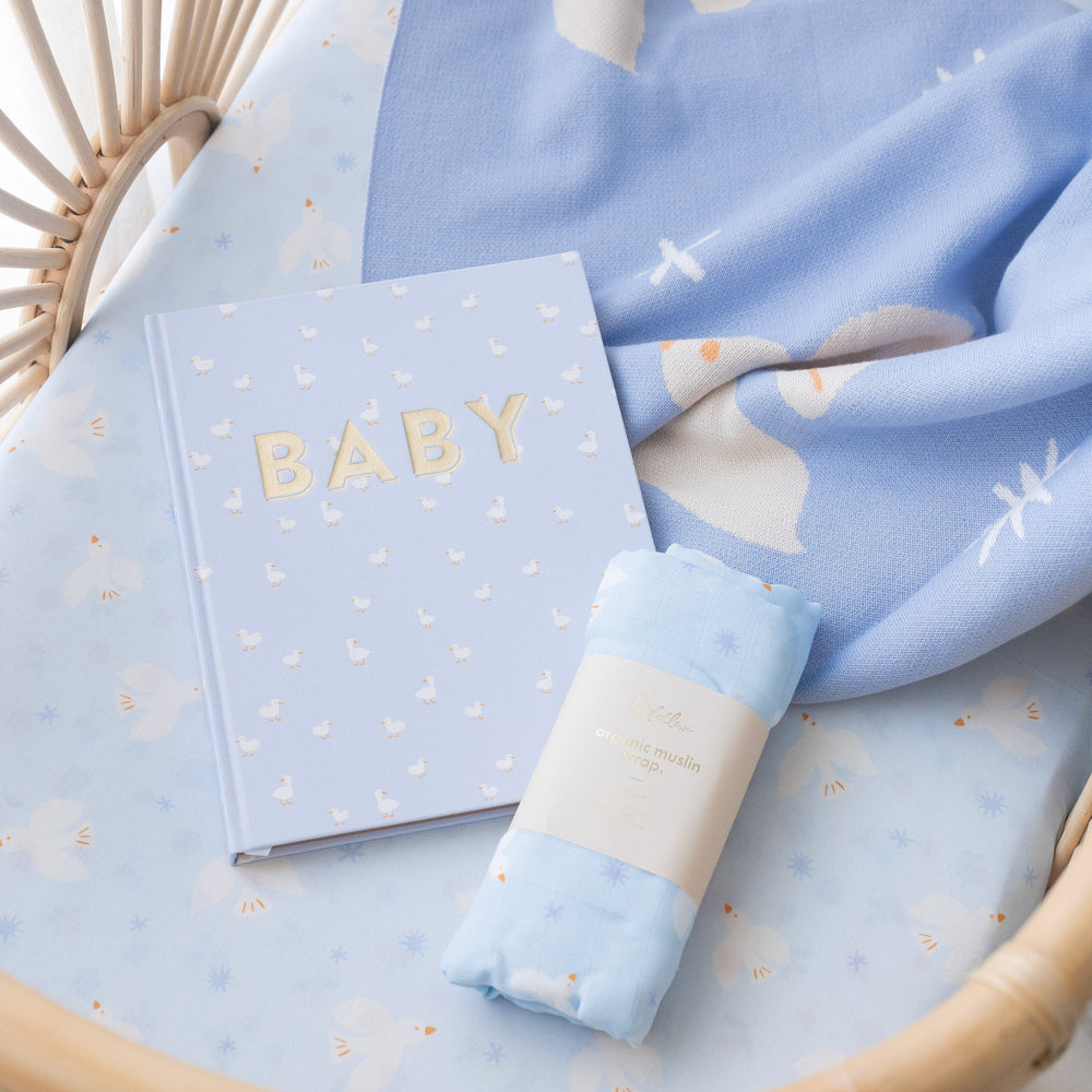 Baby Journal - Blue Ducks - Fox & Fallow