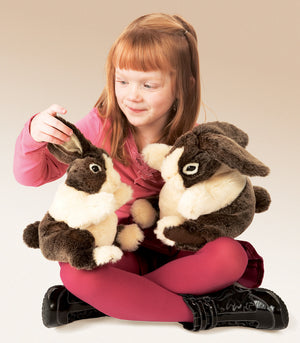 Dutch Rabbit Puppet - Folkmanis - DISCOUNTED