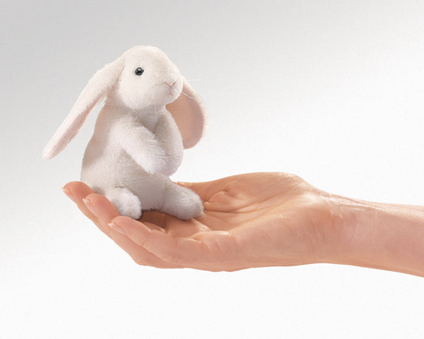 Mini Lop Ear Rabbit Finger Puppet - Folkmanis