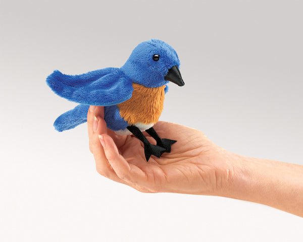 Mini Bluebird Finger Puppet - Folkmanis