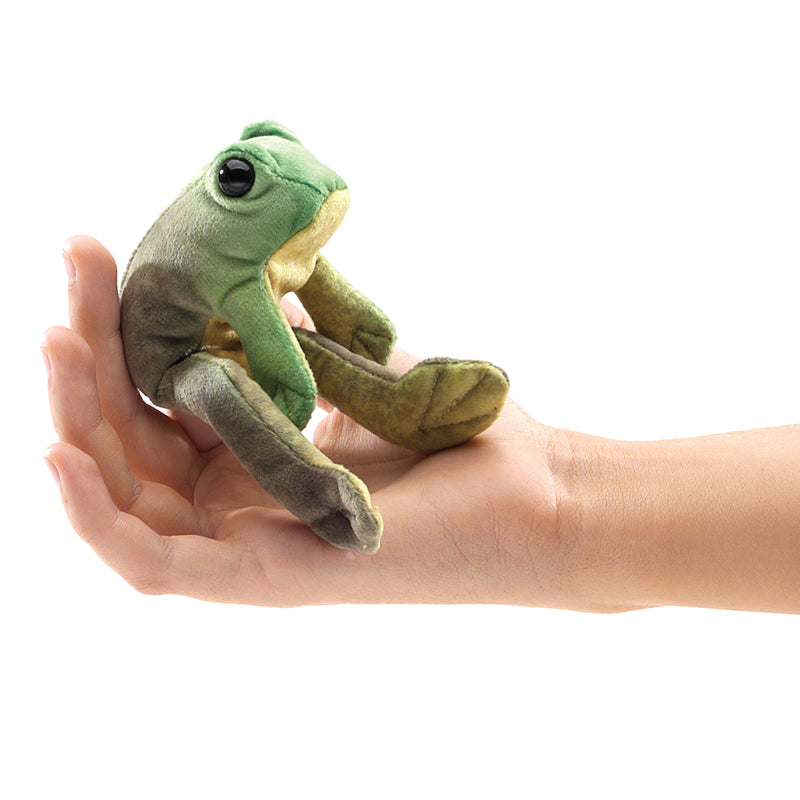 Sitting Frogs Finger Puppet - Folkmanis