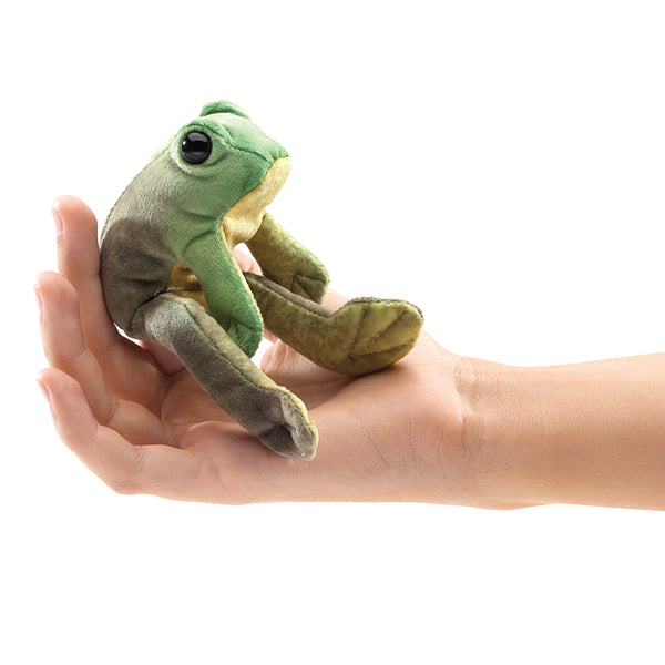 Sitting Frogs Finger Puppet - Folkmanis