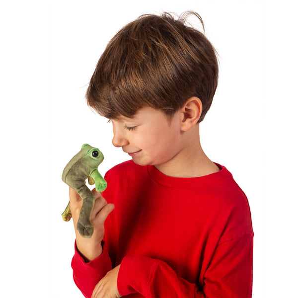 Sitting Frogs Finger Puppet - Folkmanis