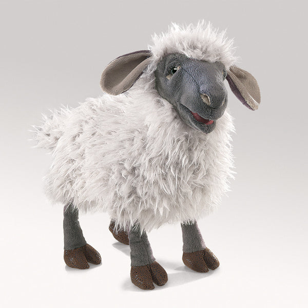 Bleating Sheep Puppet - Folkmanis DISCOUNTED