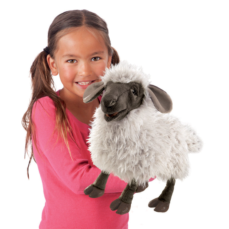 Bleating Sheep Puppet - Folkmanis DISCOUNTED