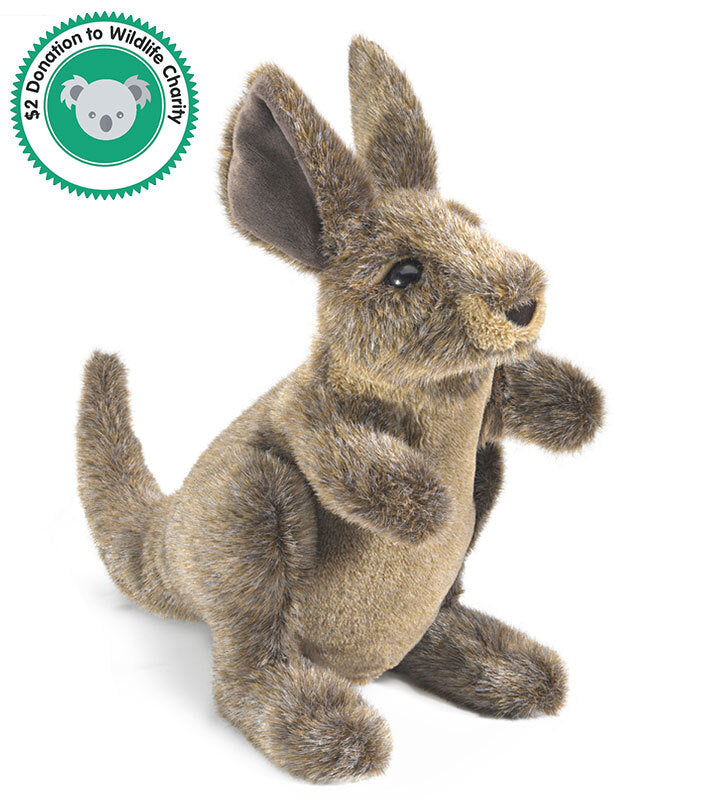 Small Kangaroo Puppet - Folkmanis DISCOUNTED