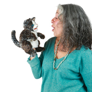 Wildcat Kitten Puppet - Folkmanis - DISCOUNTED