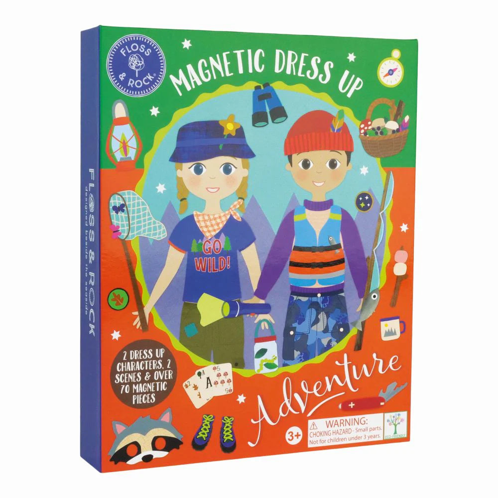 Floss & Rock Magnetic Dress Up - Adventure - Floss & Rock
