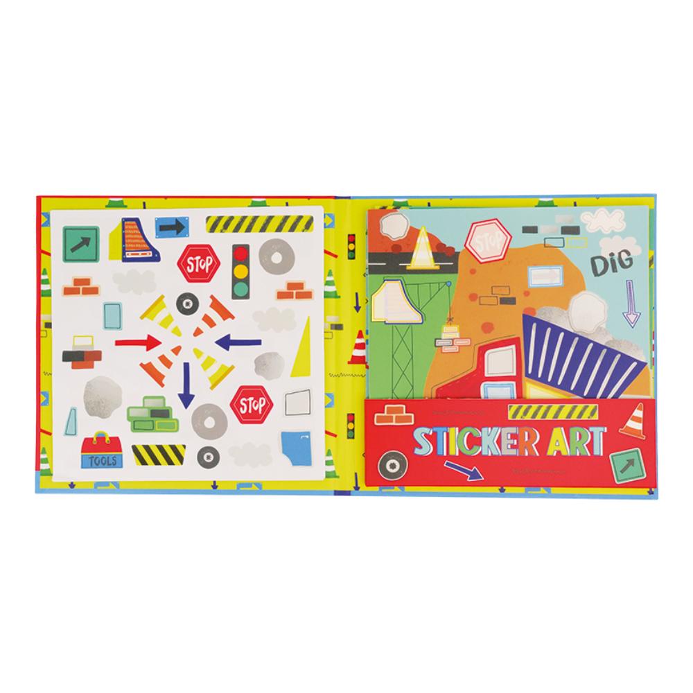 Sticker Art – Construction - Floss & Rock