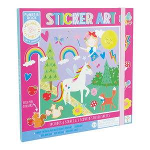 Sticker Art – Rainbow Fairy - Floss & Rock