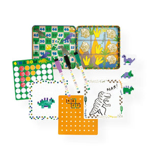 Magnetic Fun & Games - Dino - Floss & Rock