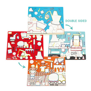 Magic Water Mats - Construction - Floss & Rock