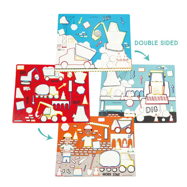 Magic Water Mats - Construction - Floss & Rock