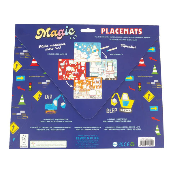 Magic Water Mats - Construction - Floss & Rock
