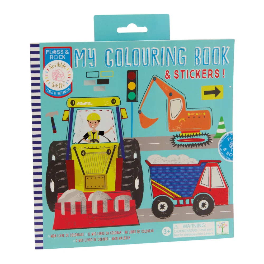 My Colouring Book - Construction - Floss & Rock