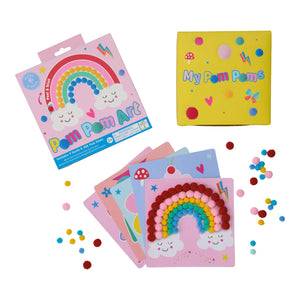 Pom Pom Art - Rainbow Fairy - Floss & Rock