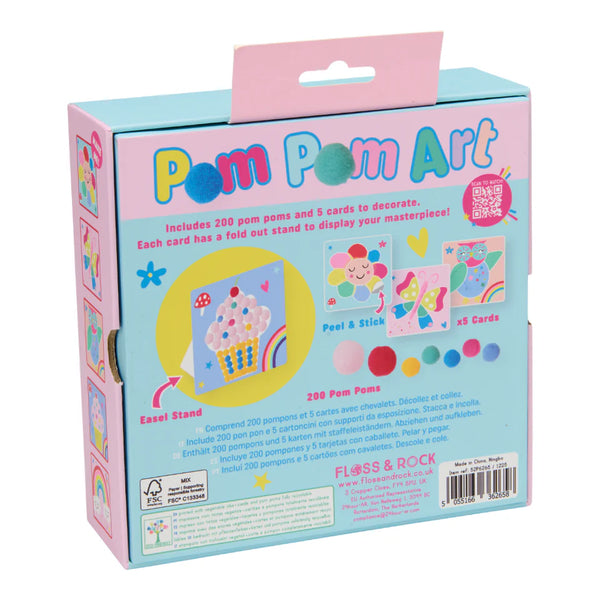Pom Pom Art - Rainbow Fairy - Floss & Rock