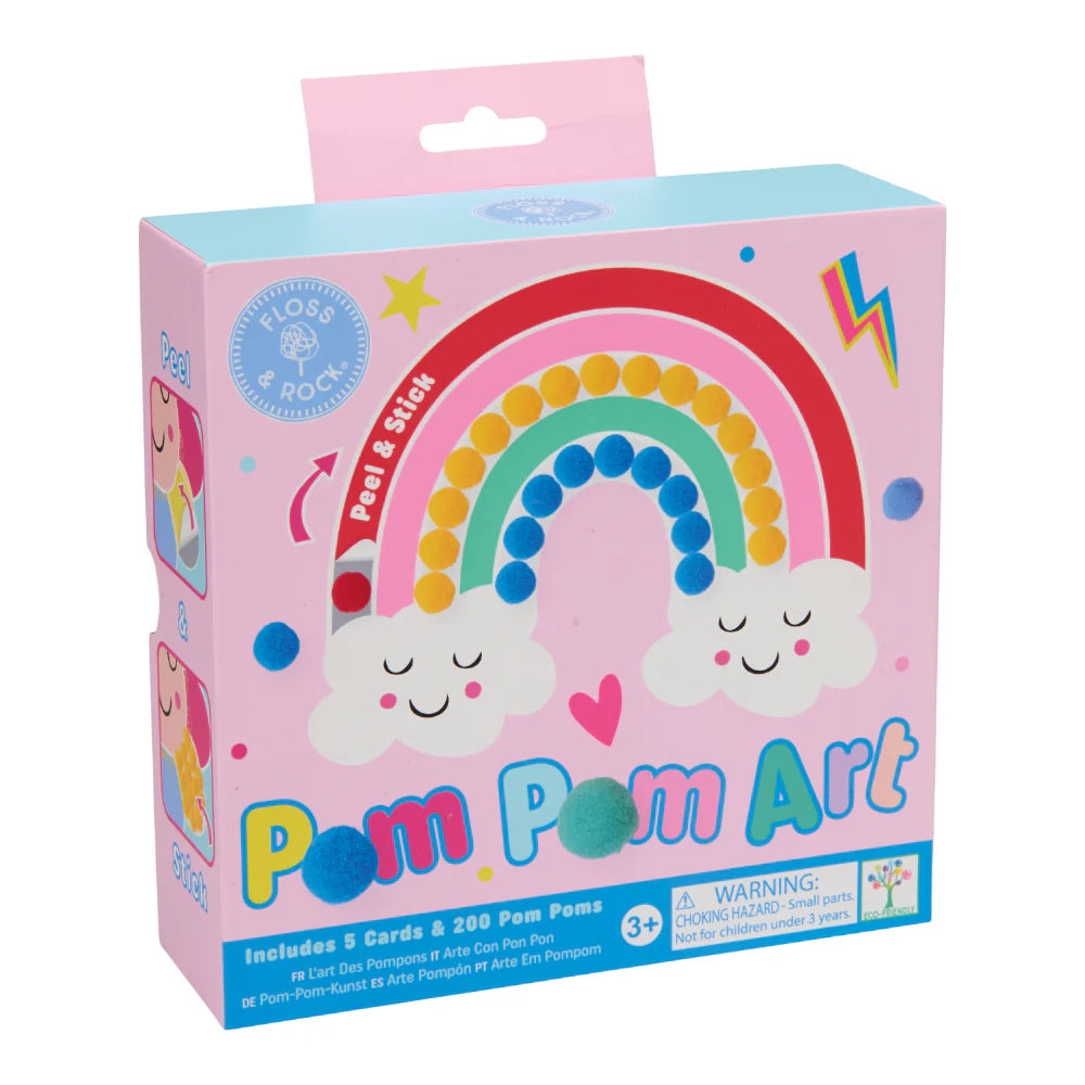 Pom Pom Art - Rainbow Fairy - Floss & Rock