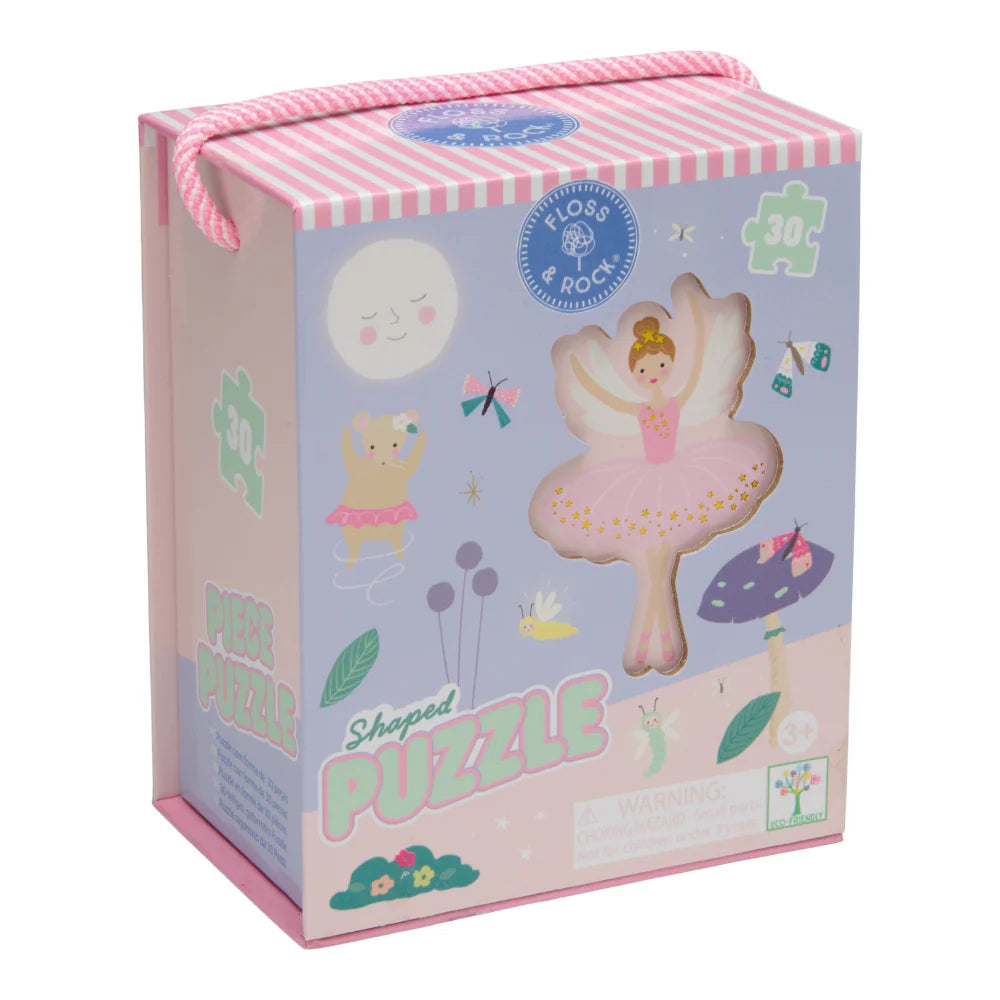 30 pc Shaped Jigsaw Puzzle - Enchanted - Floss & Rock