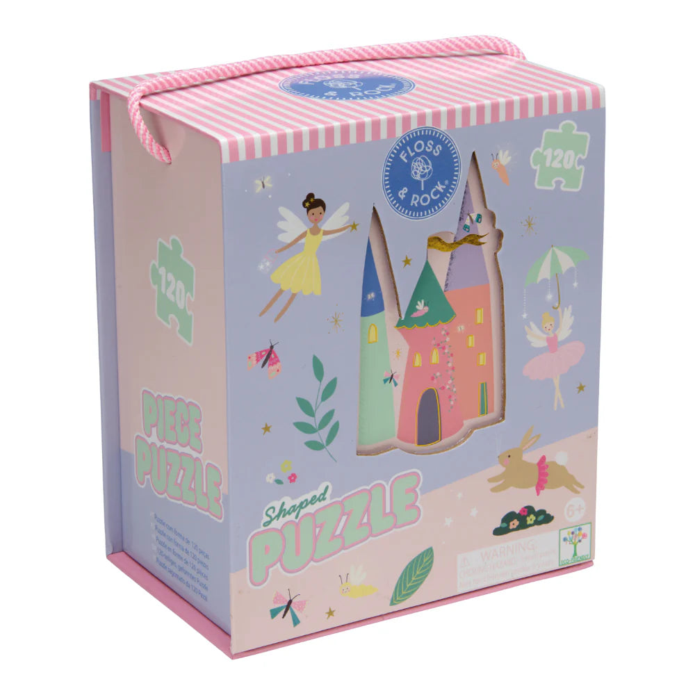 120 pc Shaped Jigsaw Puzzle - Enchanted - Floss & Rock