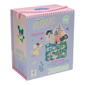 120 pc Shaped Jigsaw Puzzle - Enchanted - Floss & Rock