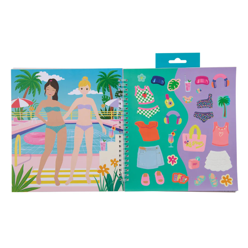 Fashion Friends - Sticker Book - Floss & Rock