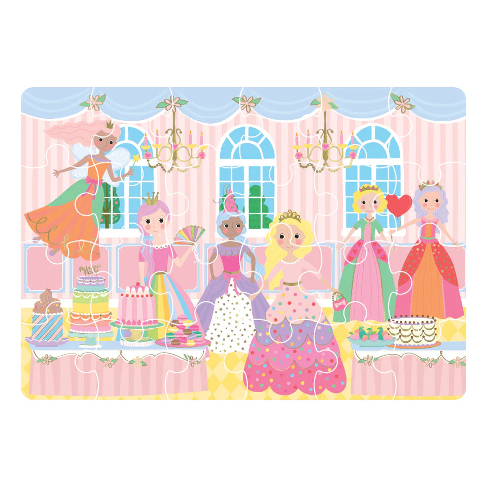 24 pc Mini Puzzle - Princess - Floss & Rock