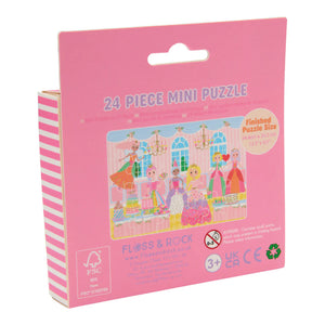 24 pc Mini Puzzle - Princess - Floss & Rock