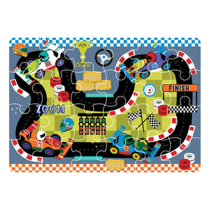 24 pc Mini Puzzle - Cars - Floss & Rock