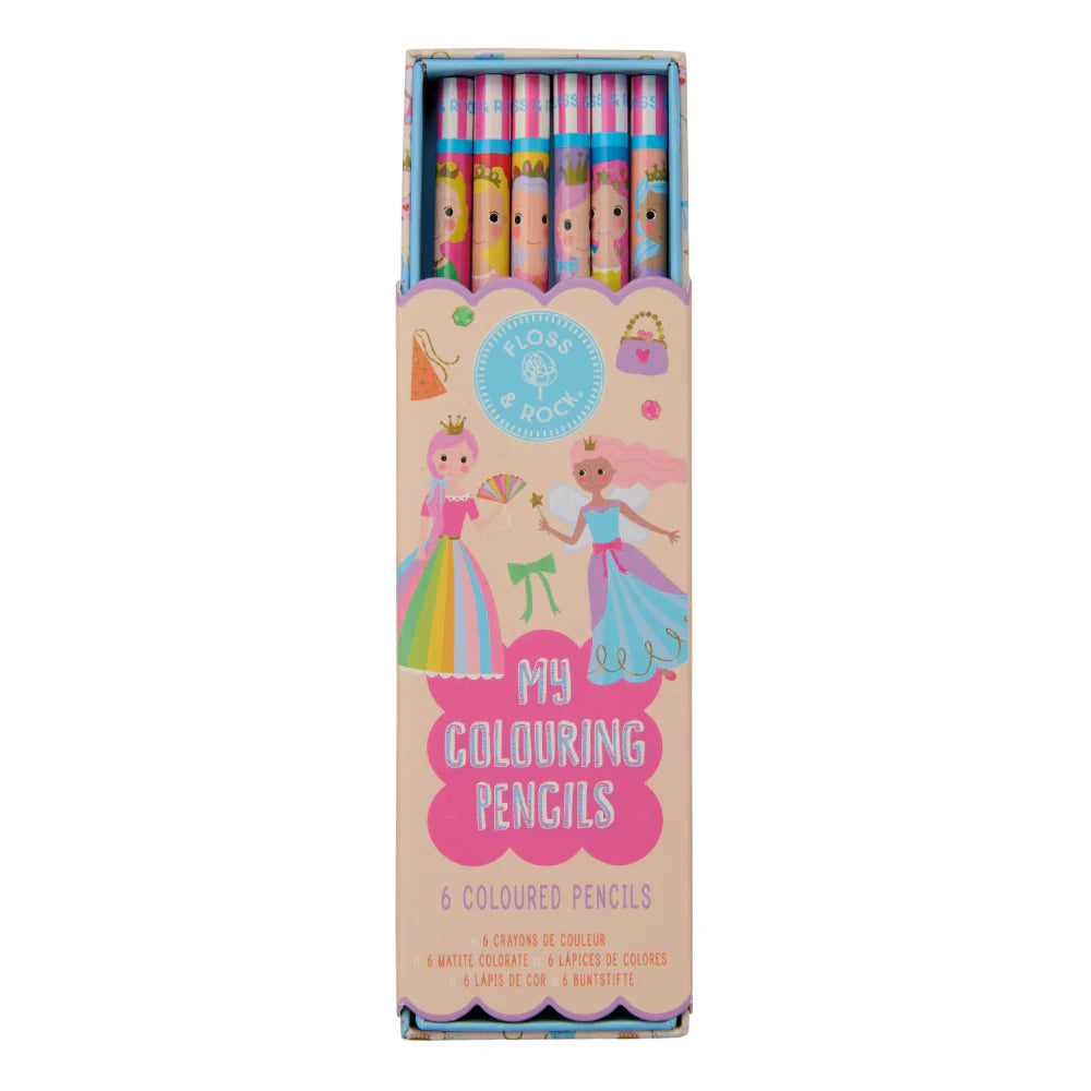 My Colouring Pencils - Princess - Floss & Rock