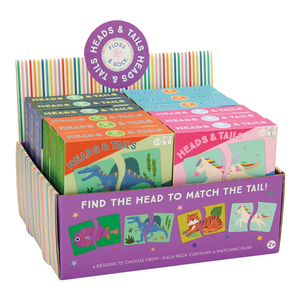 Heads & Tails Game - Floss & Rock