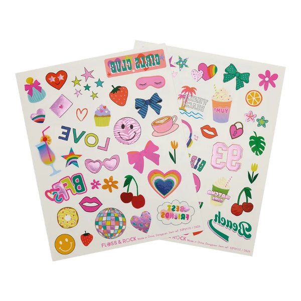 Temporary Tattoos - Fashion Friends - Floss & Rock