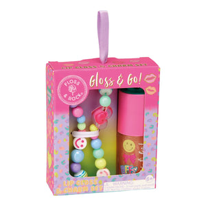 Fashion Friends - Lip Gloss & Charm Set - Floss & Rock