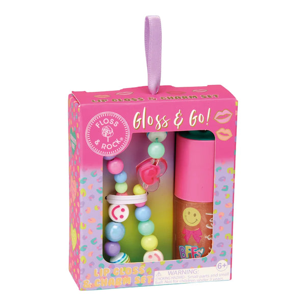 Fashion Friends - Lip Gloss & Charm Set - Floss & Rock
