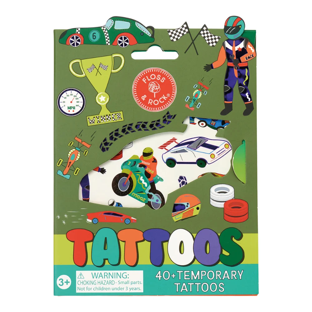 Temporary Tattoos - Cars - Floss & Rock