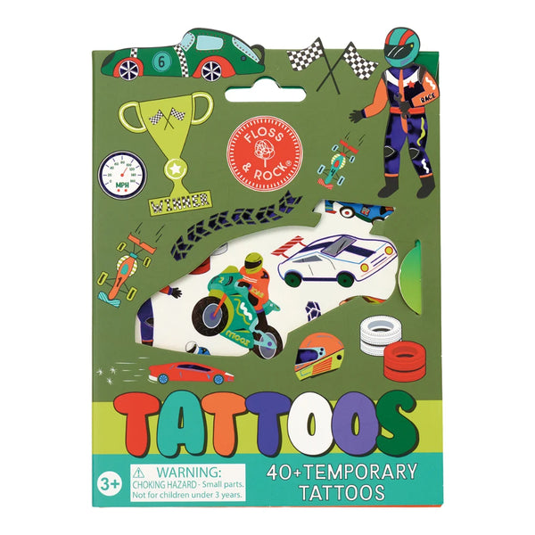 Temporary Tattoos - Cars - Floss & Rock