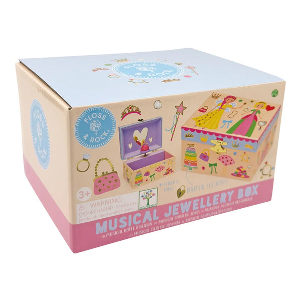 Musical Jewellery Box - Princess - Floss & Rock