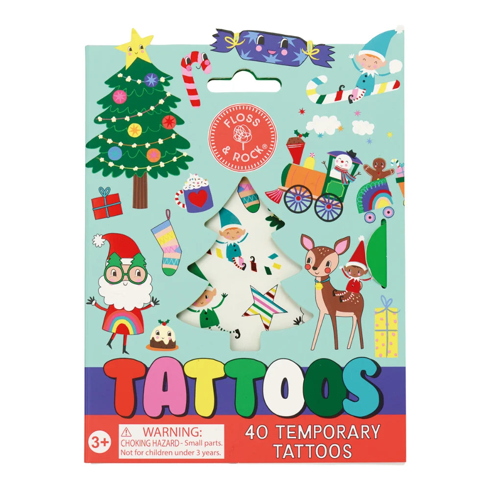 Temporary Tattoos - Christmas - Floss & Rock