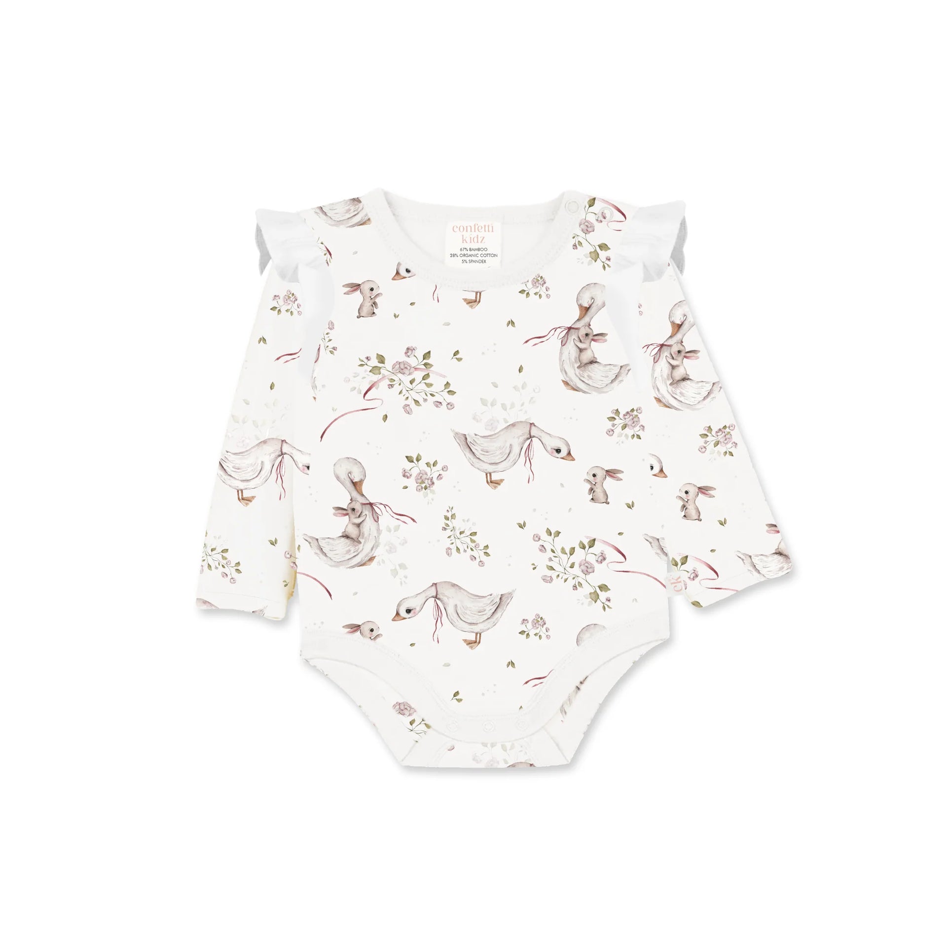 Frilly Bodysuit Forever Friends Confetti Kidz DISCOUNTED