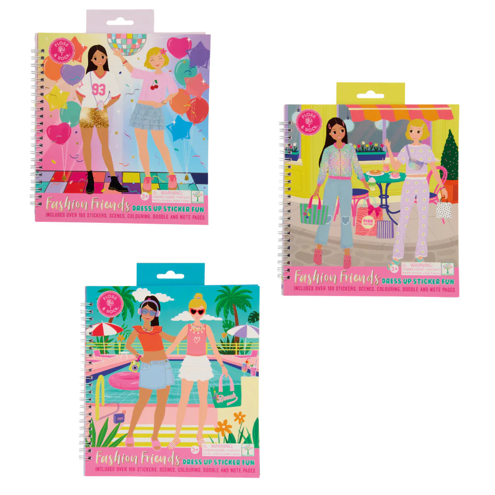 Fashion Friends - Sticker Book - Floss & Rock