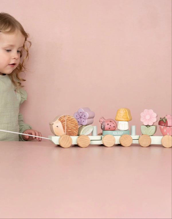 Fairy Garden Stacking Train - Little Dutch