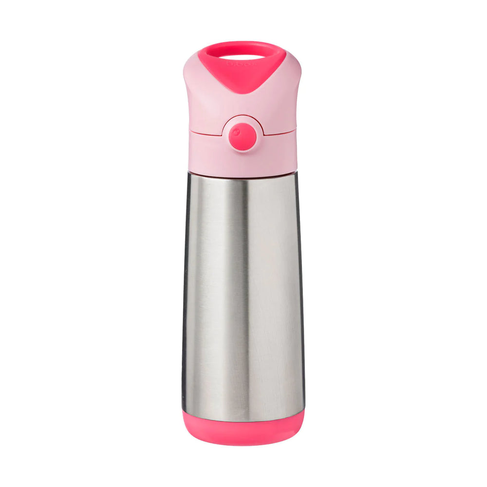 Insulated Drink Bottle 500ml - Flamingo Fizz - B Box