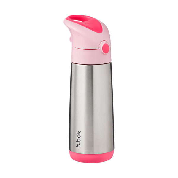 Insulated Drink Bottle 500ml - Flamingo Fizz - B Box