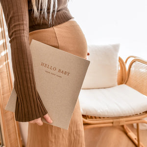 Fleur - Baby Memory Book - Peachly
