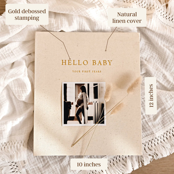 Forest - Baby Memory Book - Peachly