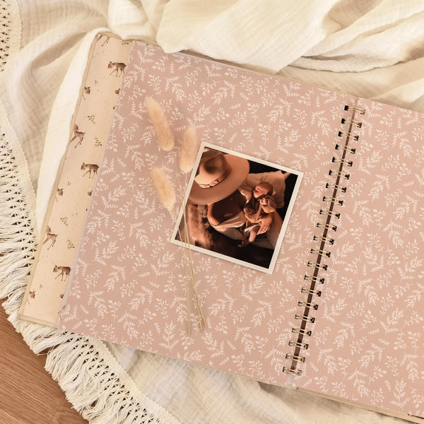 Forest - Baby Memory Book - Peachly