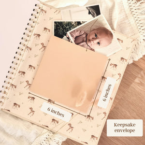 Forest - Baby Memory Book - Peachly